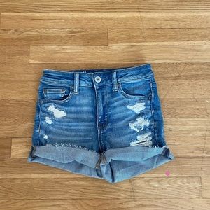 American eagle denim shorts size 2